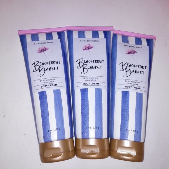 Set of 3 Bath and Body Works Body Cream‎ Lotion
